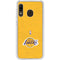 NBA Los Angeles Lakers Distressed Galaxy A20 Clear Case